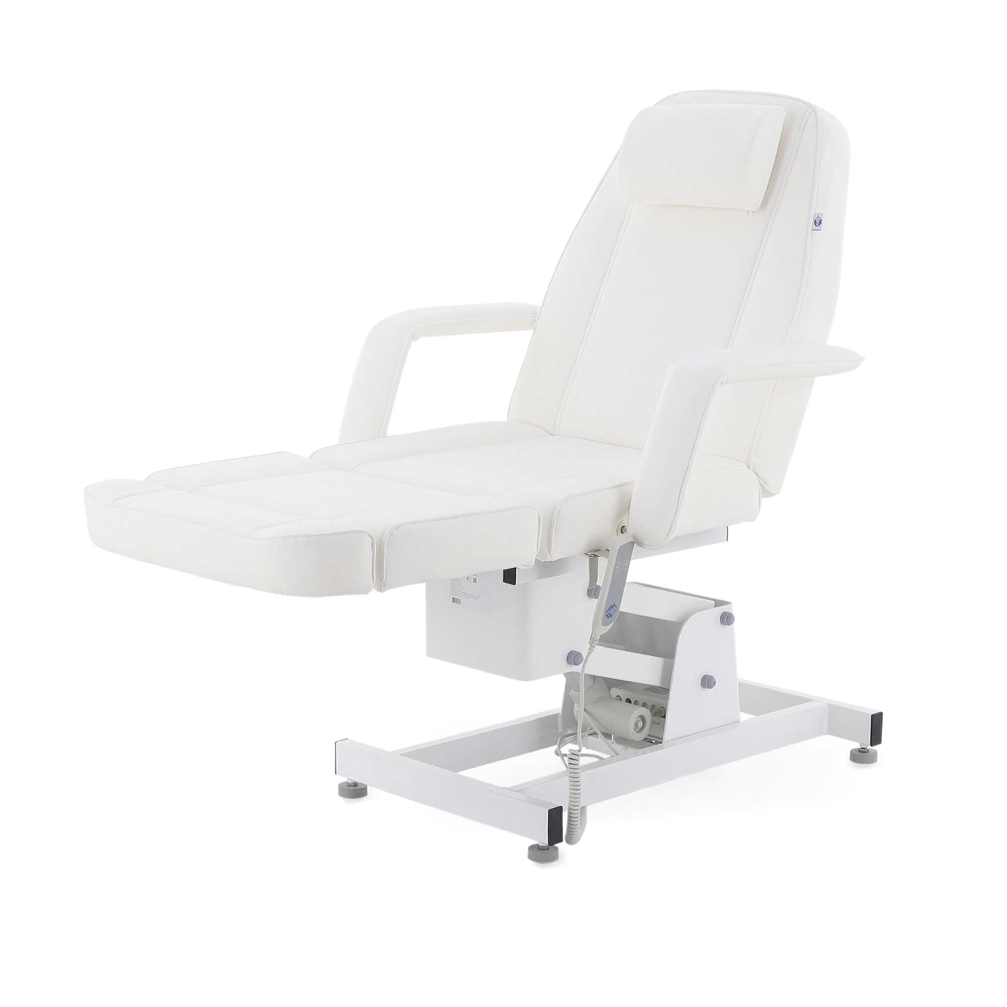 Косметологическое кресло электрическое ММКК-1 (ко-171д) белый
